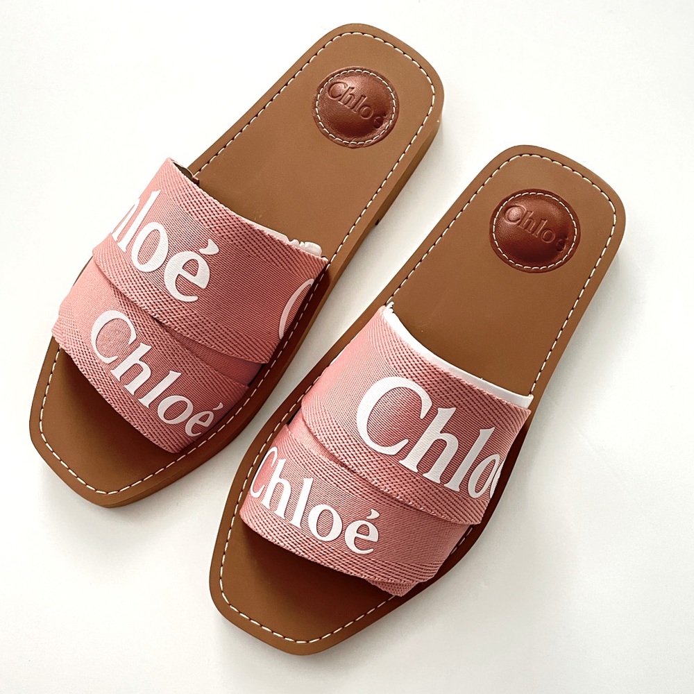 Chloe Woody Slide Sandals size 38